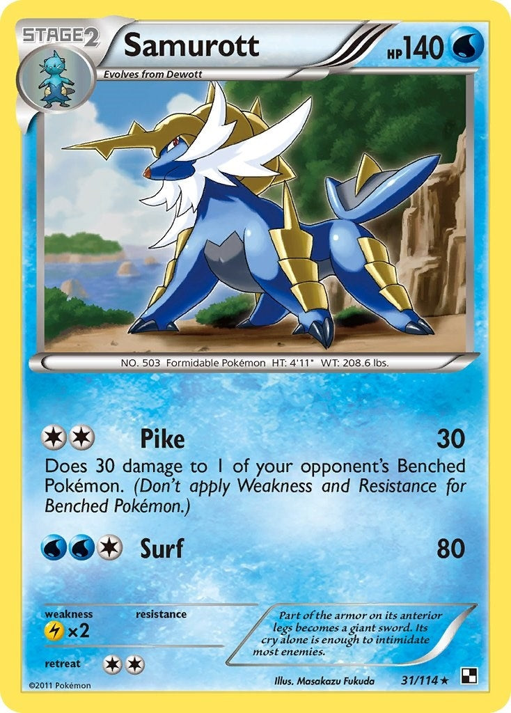 Samurott 31 (31/114) [BLW]