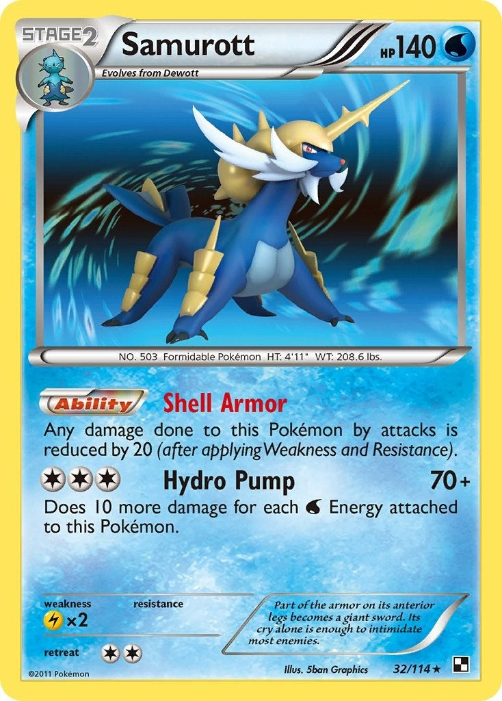 Samurott 32 (32/114) [BLW]