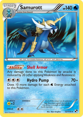 Samurott 32 (32/114) [BLW]