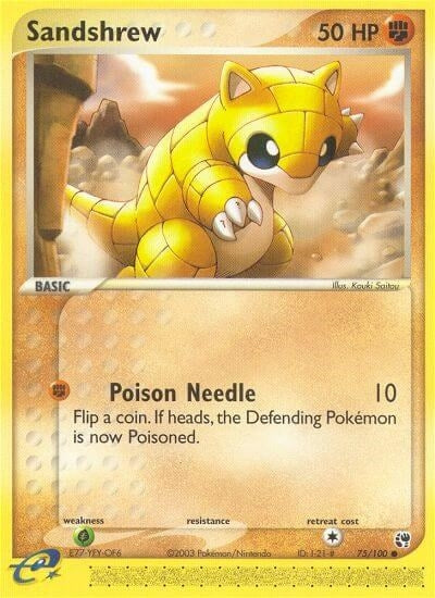 Sandshrew (75/100) [SS]