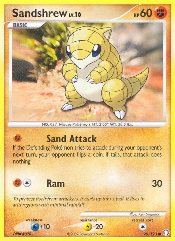 Sandshrew (96/123) [MT]