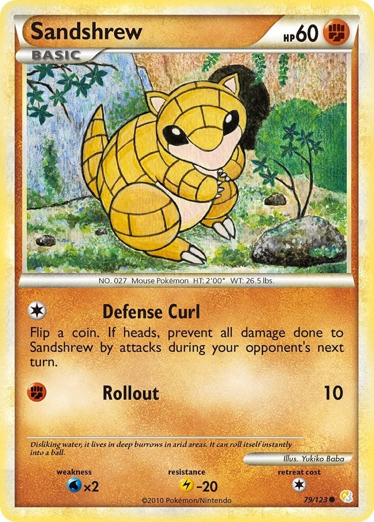 Sandshrew (79/123) [HS]