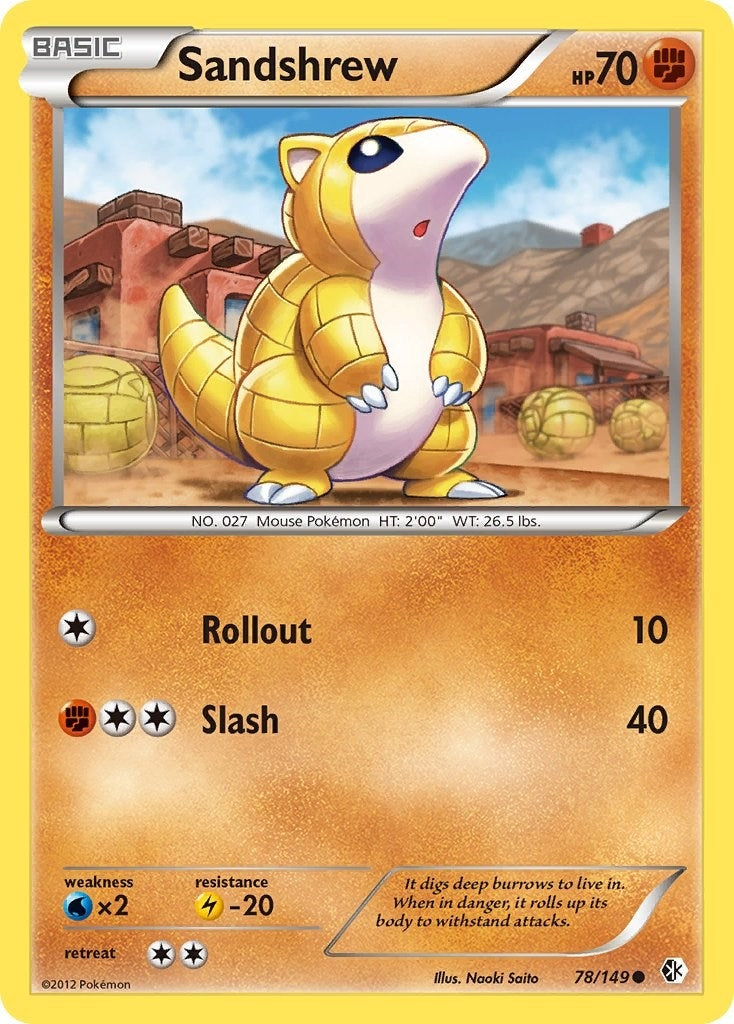 Sandshrew (78/149) [BCR]