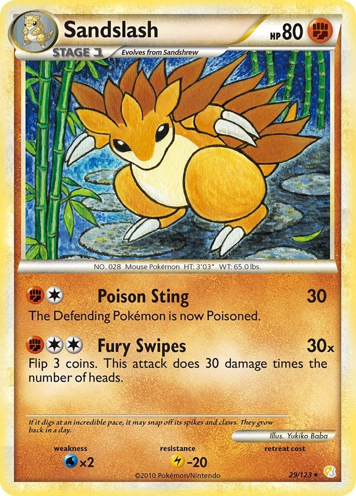 Sandslash (29/123) [HS]