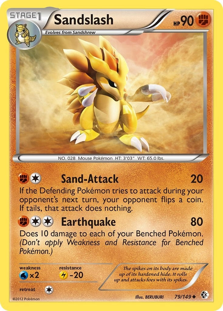 Sandslash (79/149) [BCR]