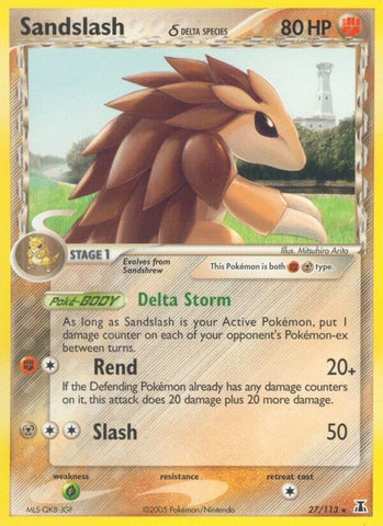 Sandslash Delta Species (27/113) [DS]