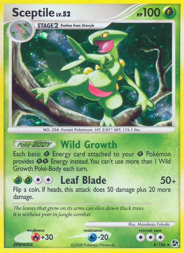Sceptile (8/106) [GE]