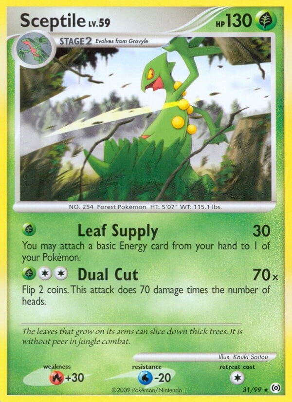 Sceptile 31 (31/99) [AR]