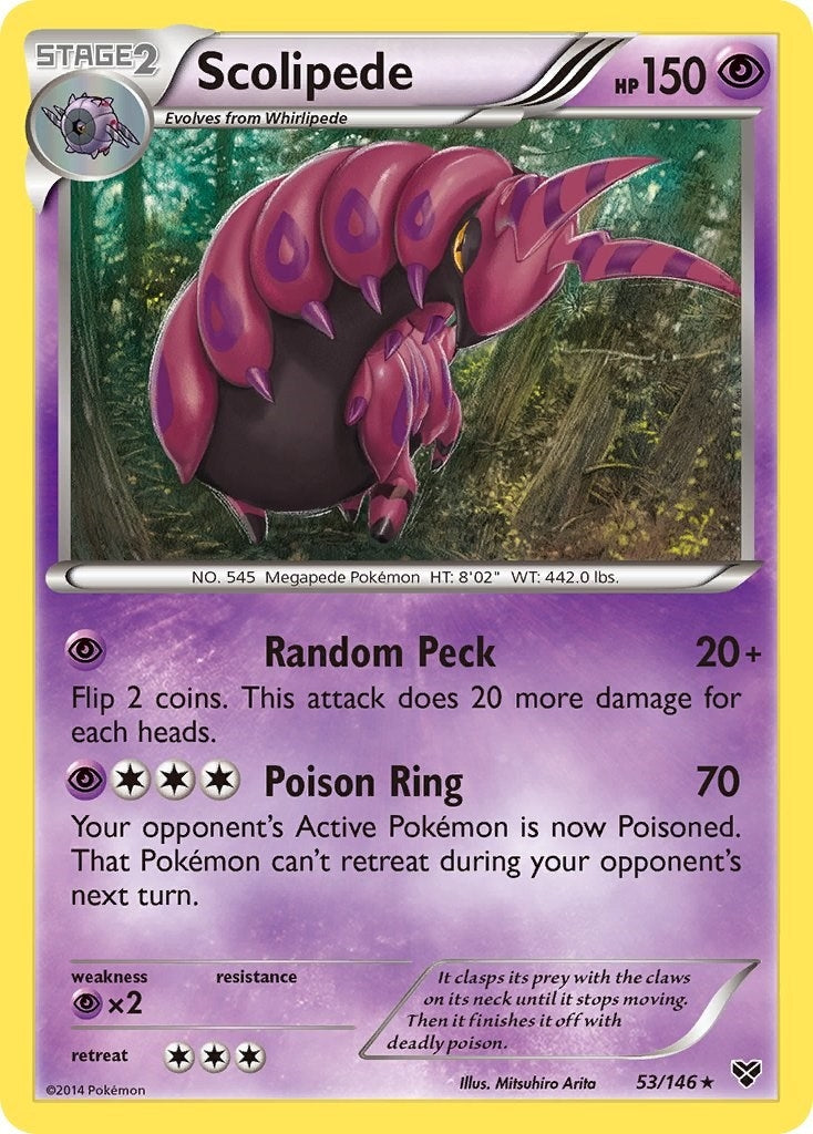 Scolipede (53/146) [XY]