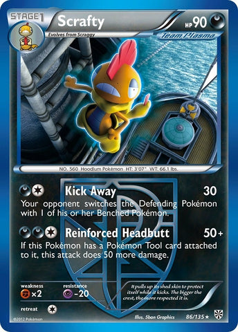 Scrafty Team Plasma (86/135) [PLS]