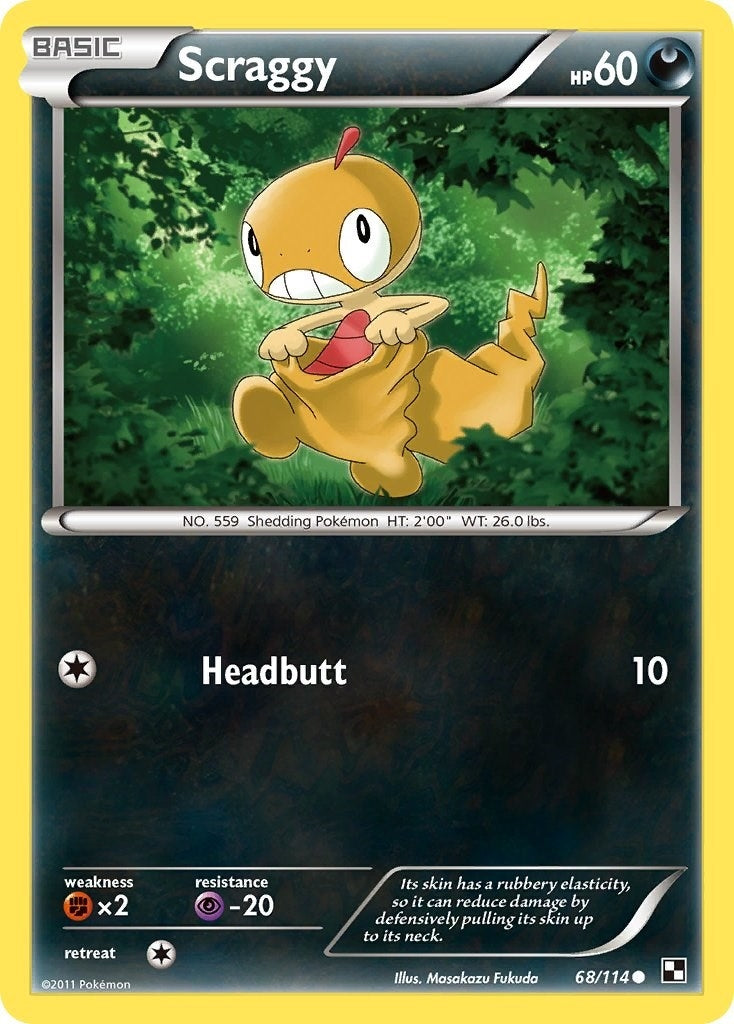 Scraggy (68/114) [BLW]