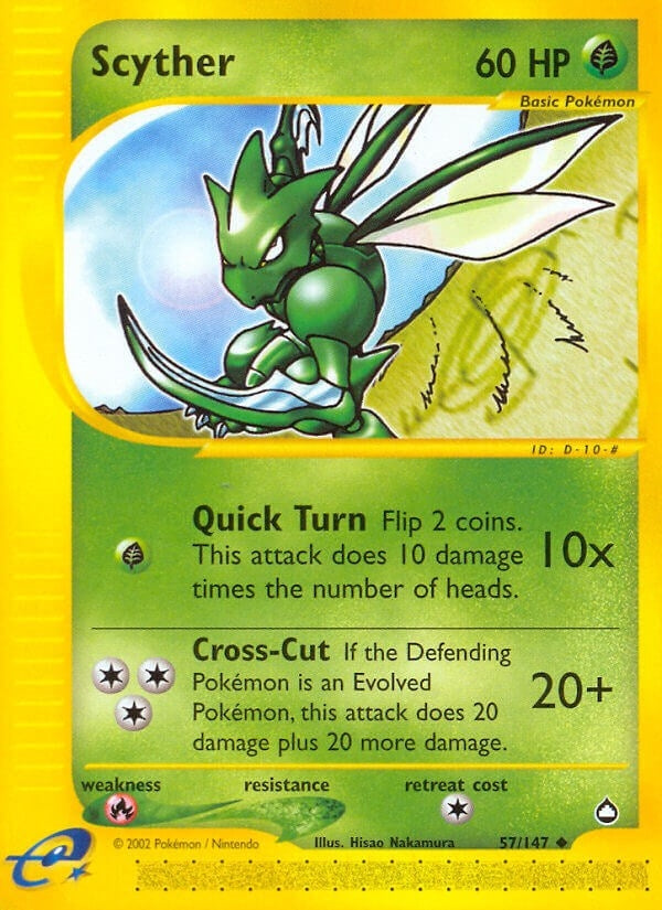 Scyther 57 (057/147) [AQ]