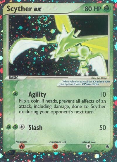 Scyther ex (102/109) [RS]