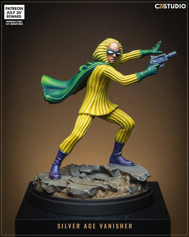 Silver Age Vanisher - Marvel MCP-Compatible Resin Miniature