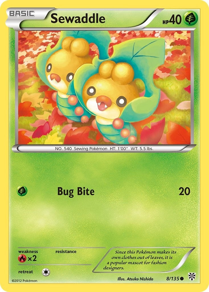 Sewaddle (8/135) [PLS]