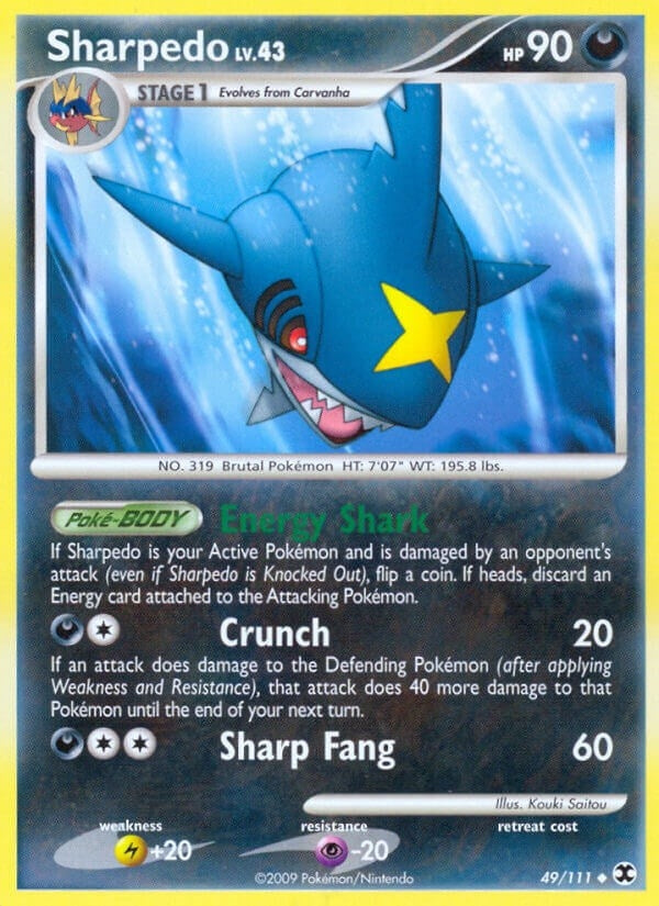 Sharpedo (49/111) [RR]