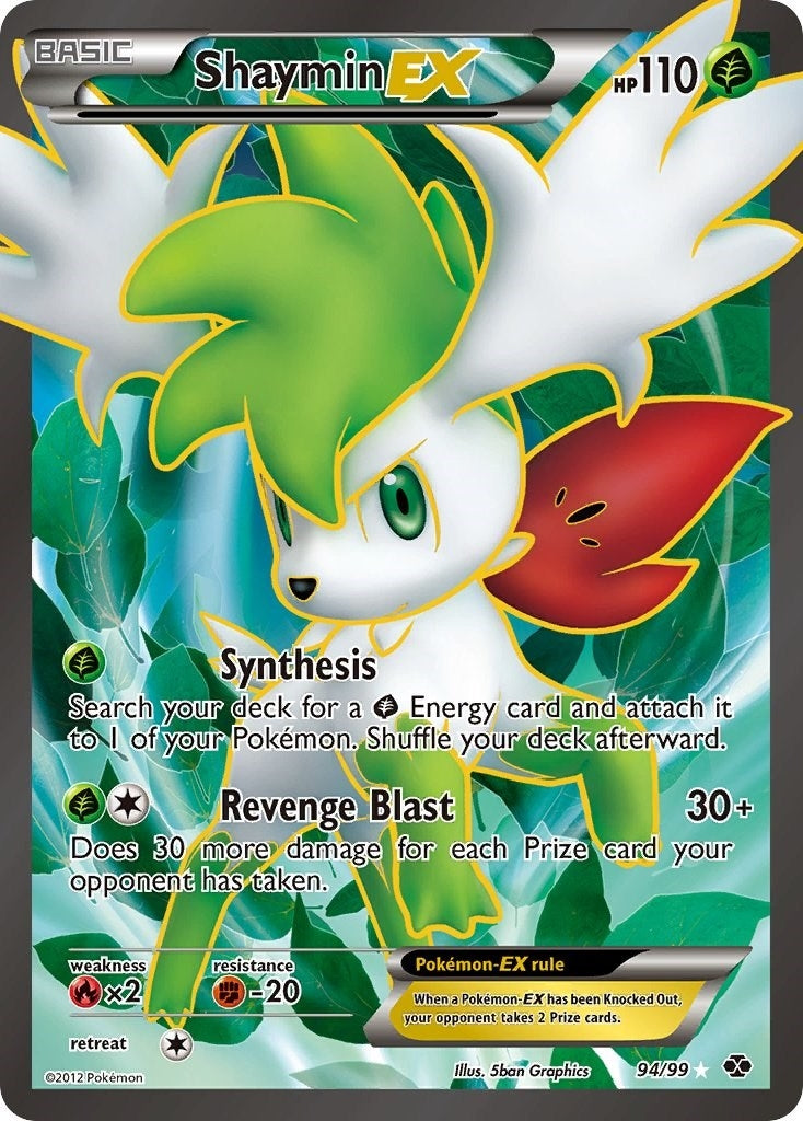 Shaymin EX 94 Full Art (94/99) [NXD]