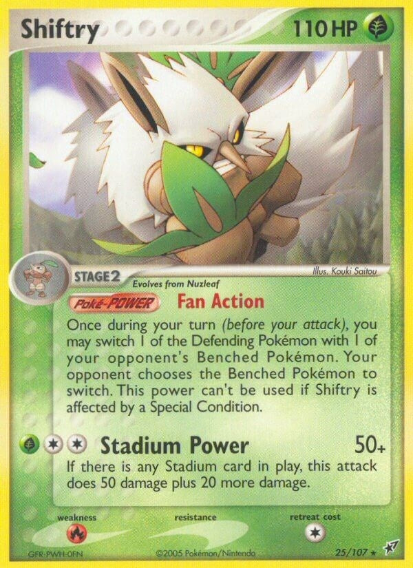 Shiftry (25/107) [DX]