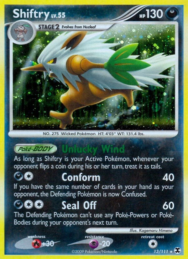 Shiftry (13/111) [RR]