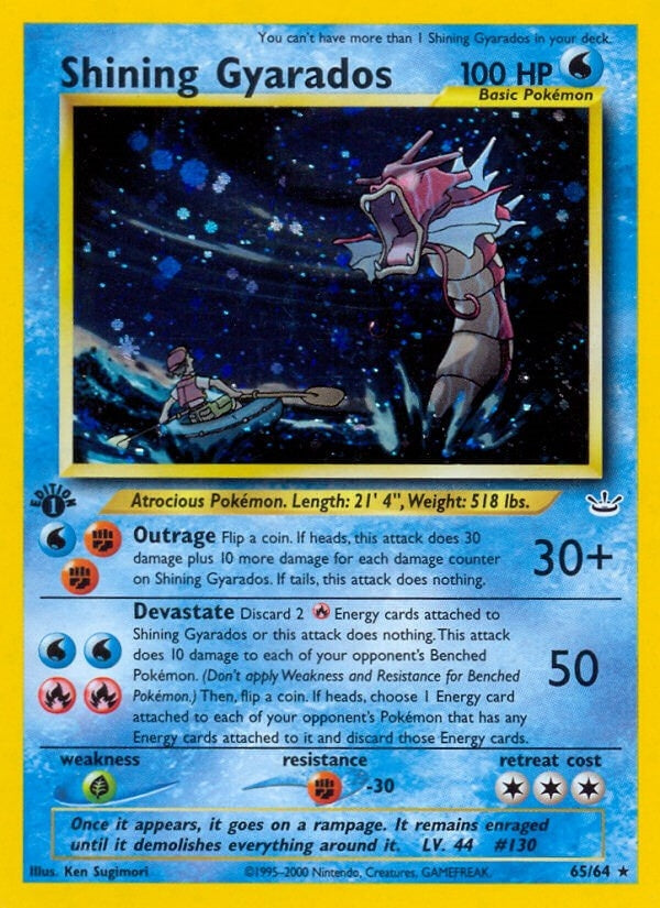 Shining Gyarados (65/64) [N3]