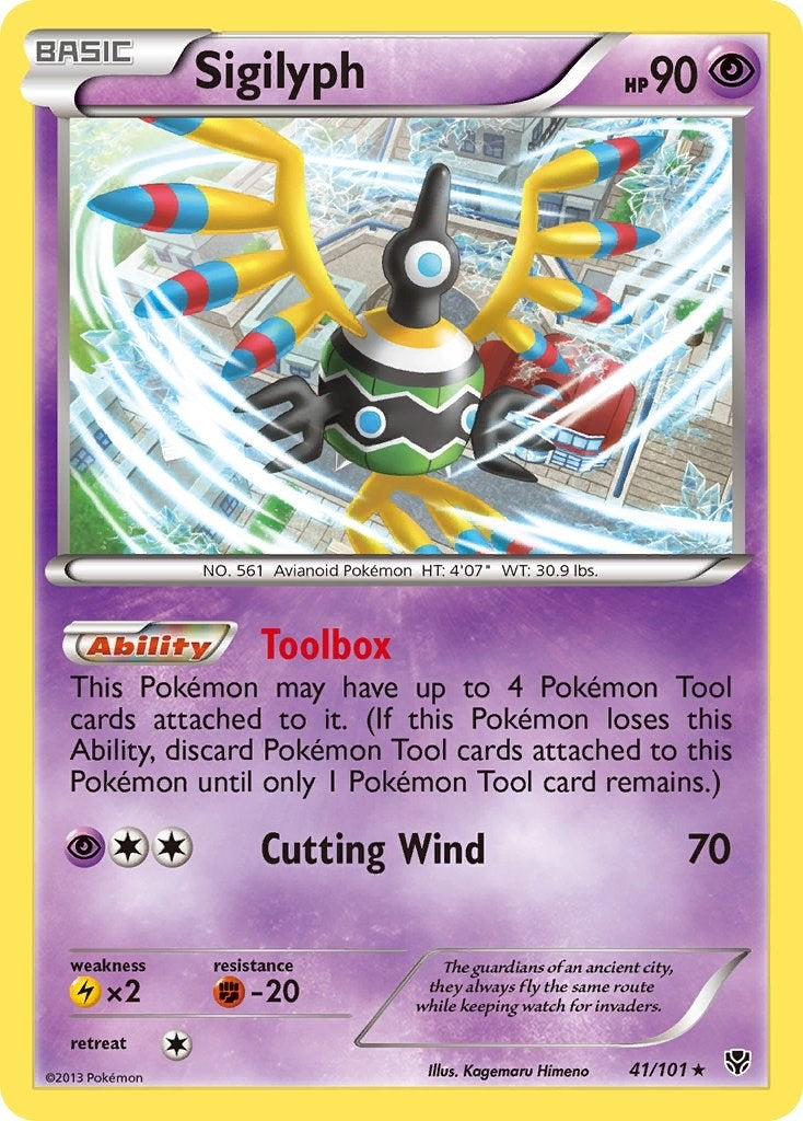 Sigilyph (41/101) [PLB]