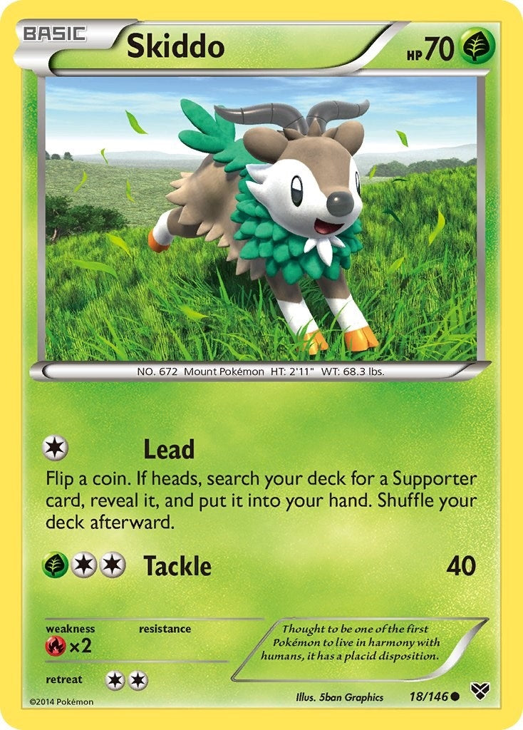 Skiddo (18/146) [XY]
