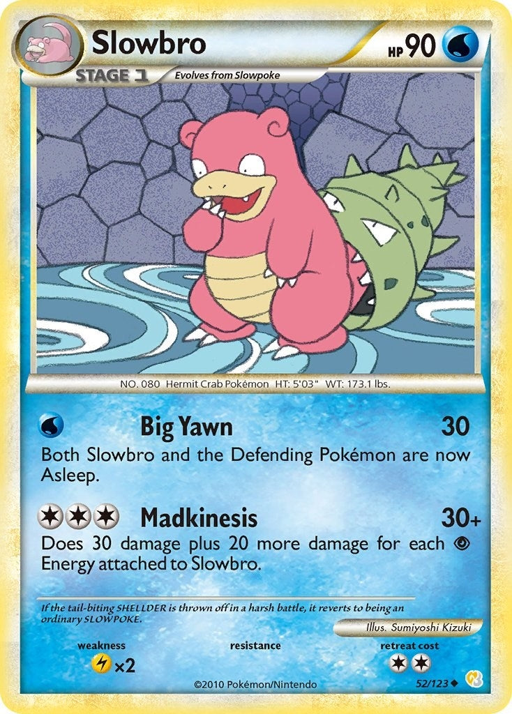 Slowbro (52/123) [HS]