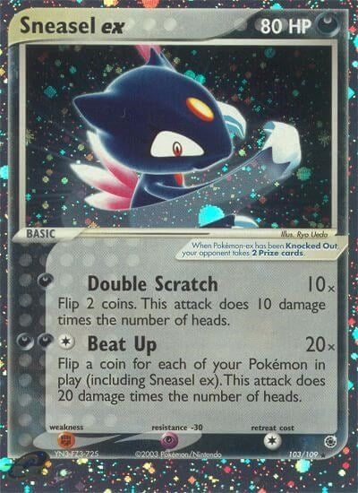 Sneasel ex (103/109) [RS]