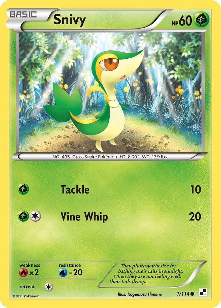 Snivy 1 (1/114) [BLW]