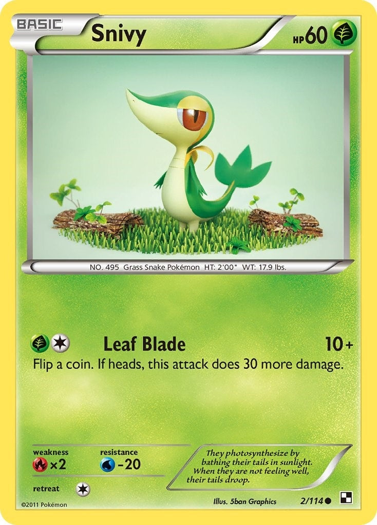 Snivy 2 (2/114) [BLW]