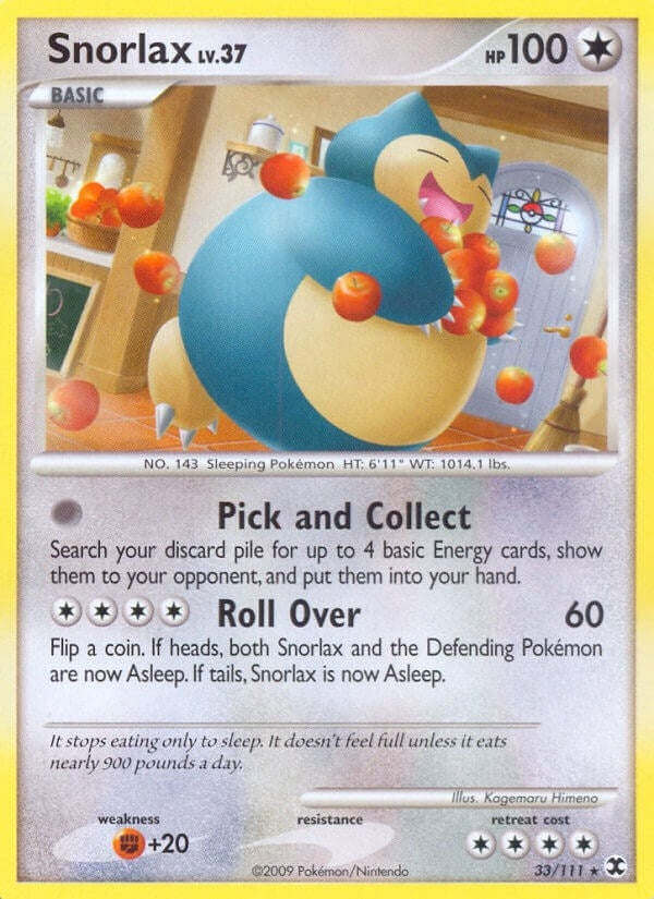Snorlax 33 (33/111) [RR]