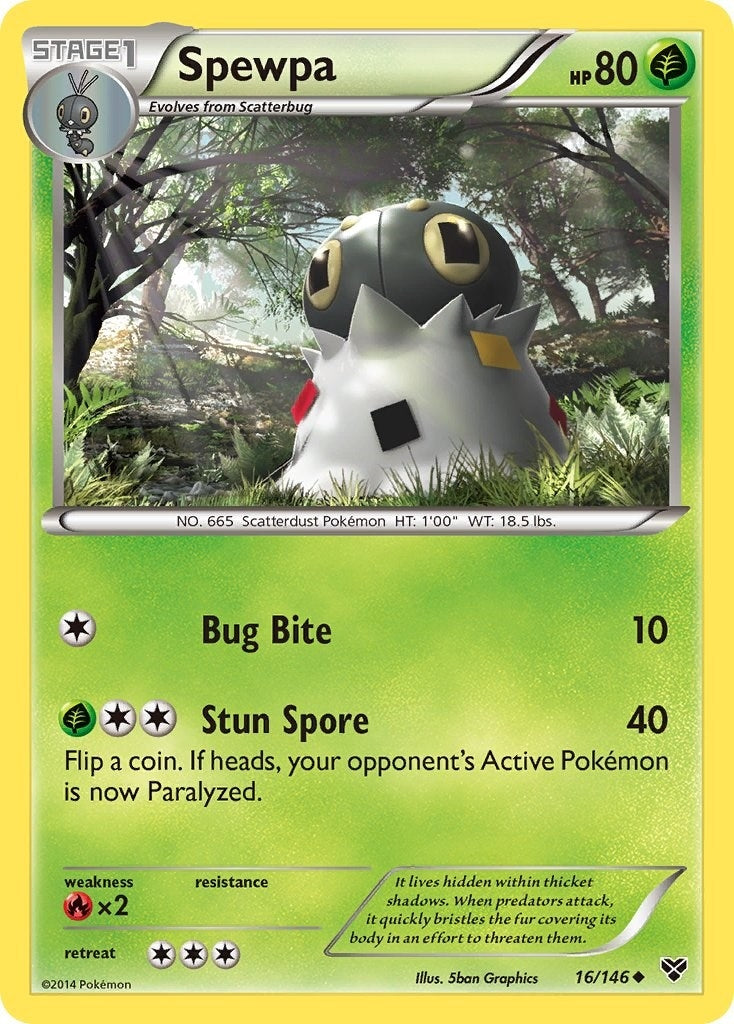 Spewpa (16/146) [XY]