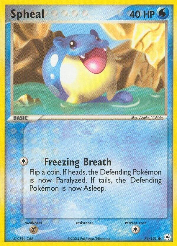 Spheal (74/101) [HL]