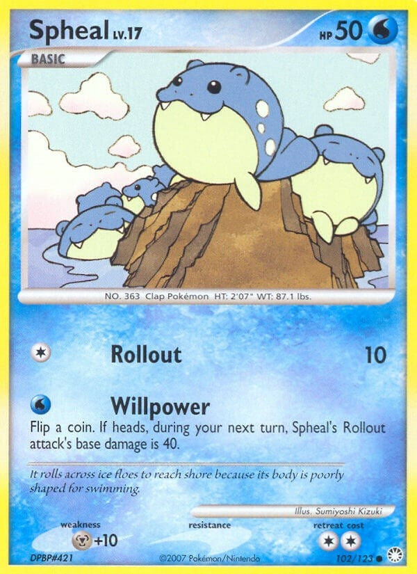 Spheal (102/123) [MT]