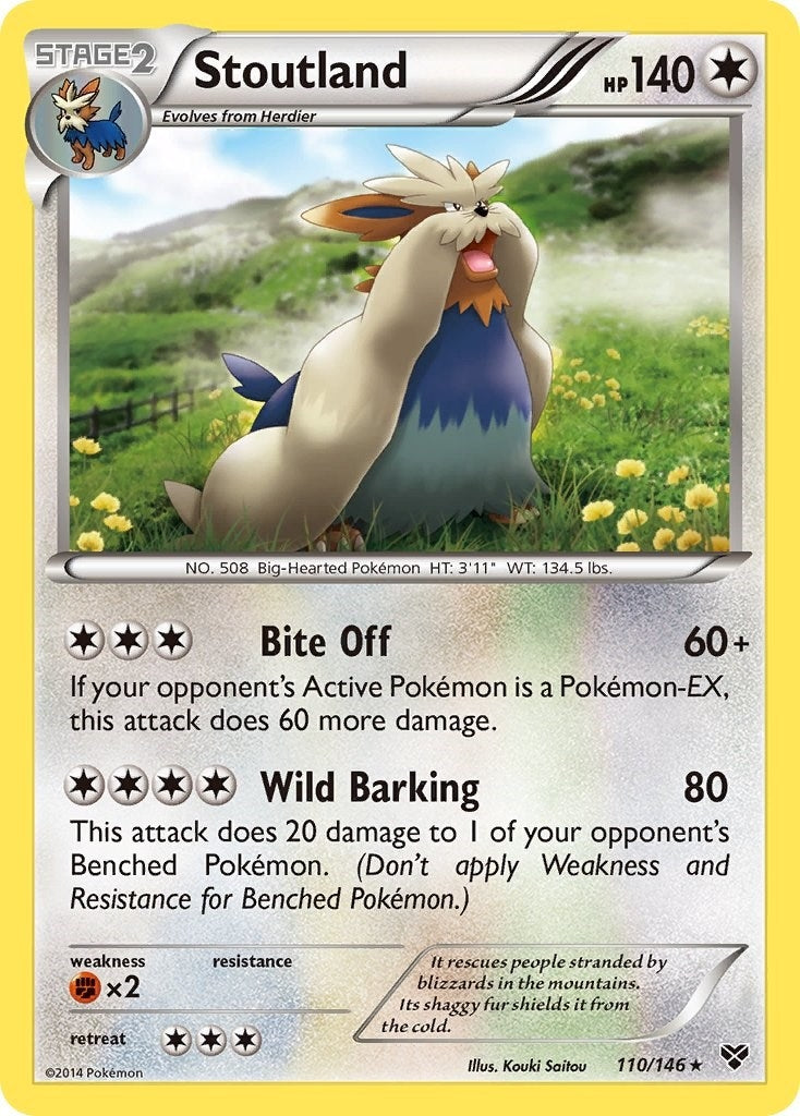 Stoutland (110/146) [XY]