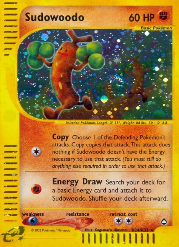 Sudowoodo H24 (H24/H32) [AQ]