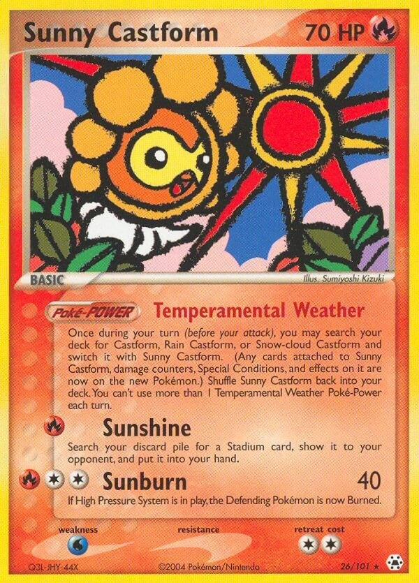 Sunny Castform (26/101) [HL]