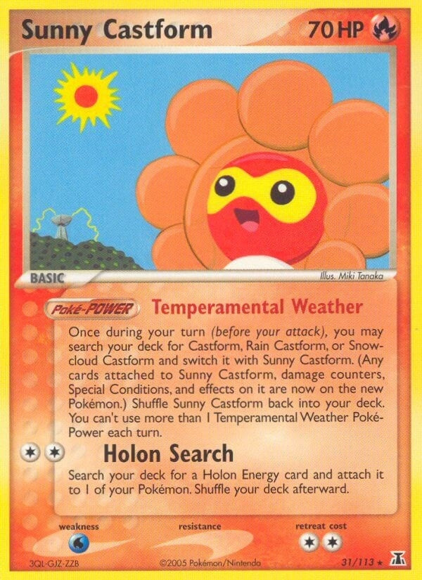 Sunny Castform (31/113) [DS]