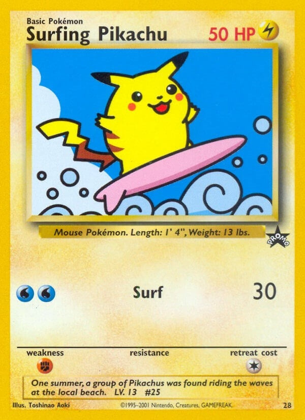 Surfing Pikachu (28/53) [PR]