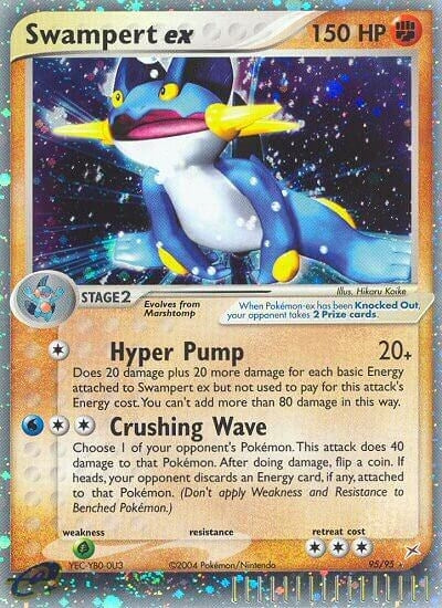 Swampert ex (95/95) [MA]