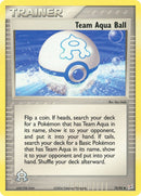 Team Aqua Ball (75/95) [MA]