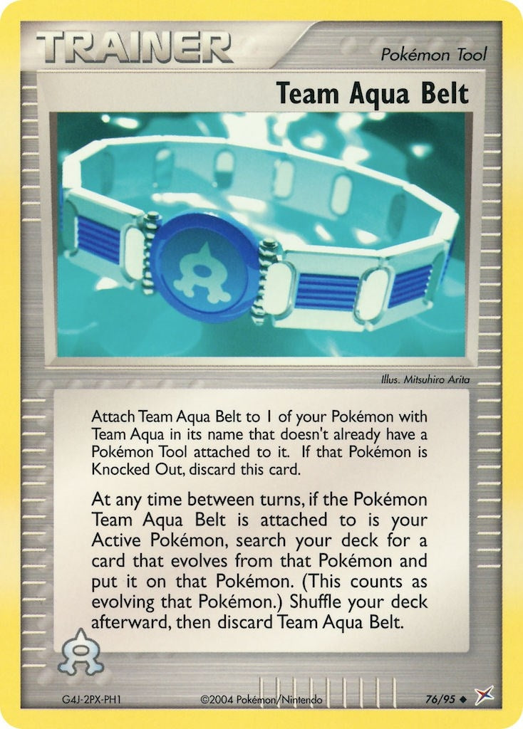 Team Aqua Belt (76/95) [MA]
