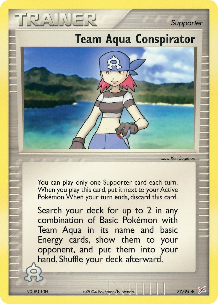 Team Aqua Conspirator (77/95) [MA]