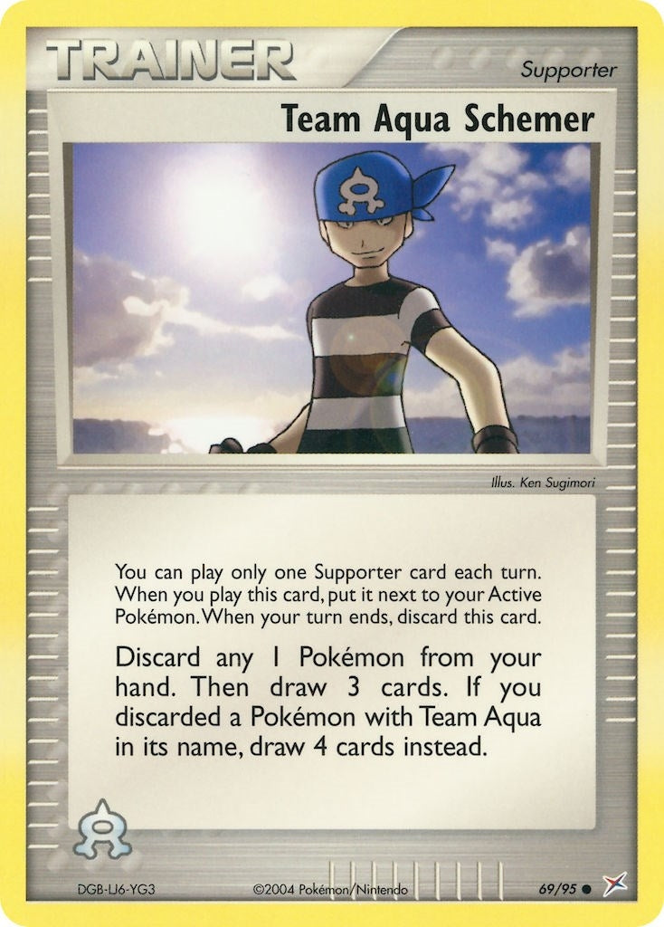 Team Aqua Schemer (69/95) [MA]