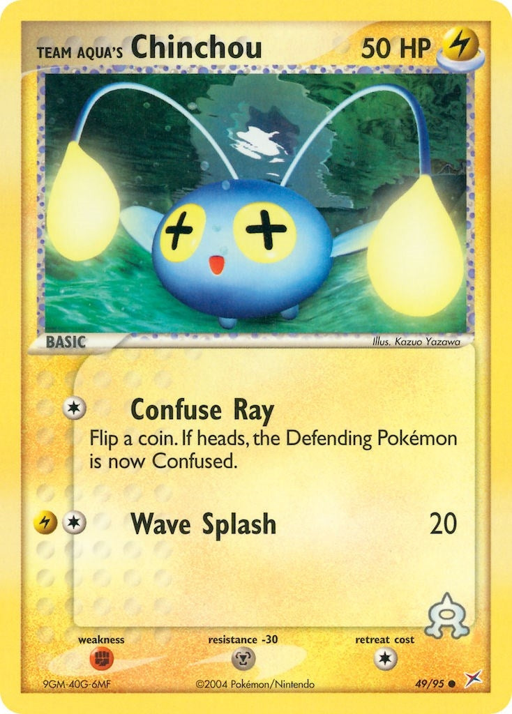 Team Aquas Chinchou (49/95) [MA]