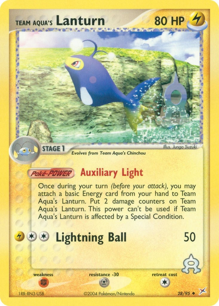 Team Aquas Lanturn (28/95) [MA]