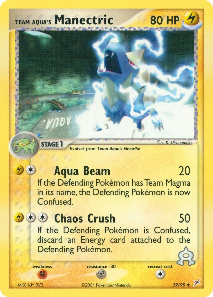 Team Aquas Manectric 29 95 (29/95) [MA]