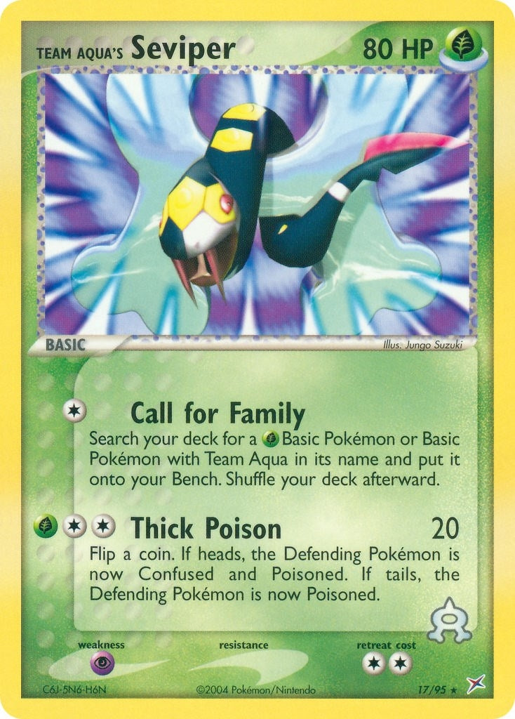 Team Aquas Seviper (17/95) [MA]