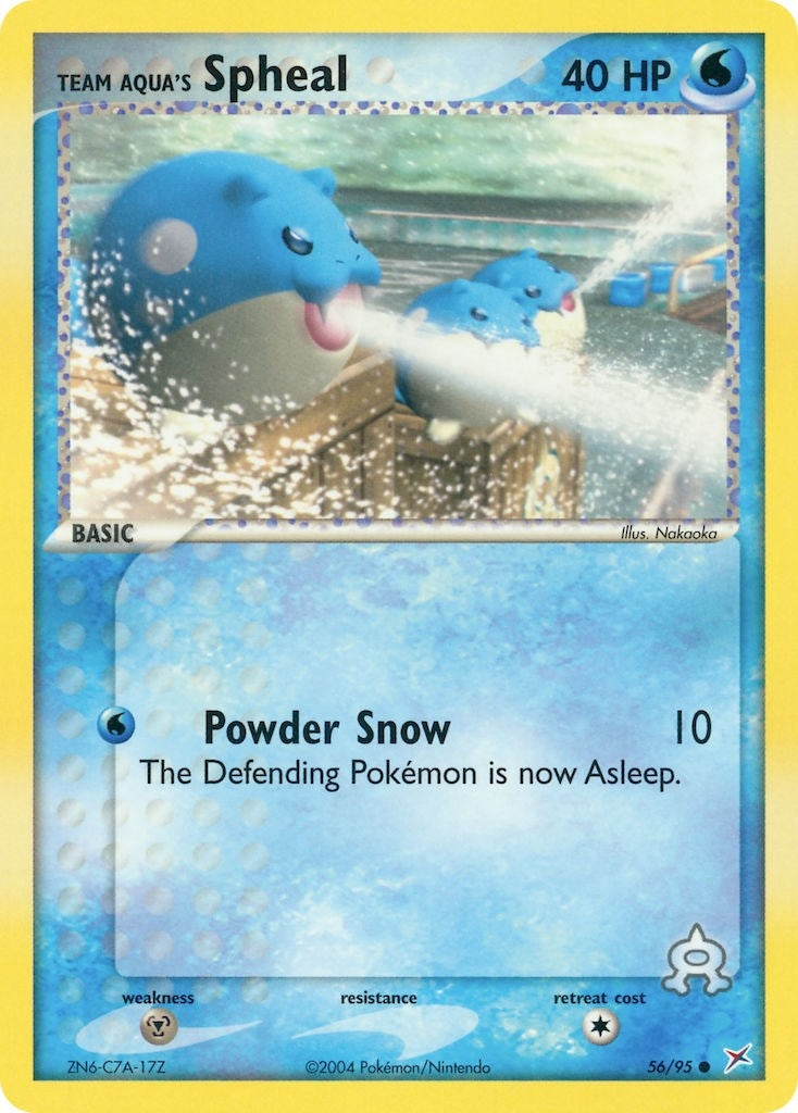 Team Aquas Spheal 56 95 (56/95) [MA]