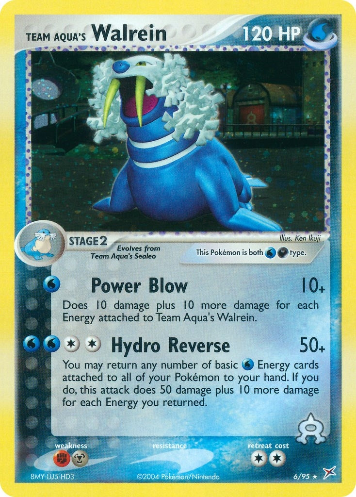 Team Aquas Walrein (6/95) [MA]